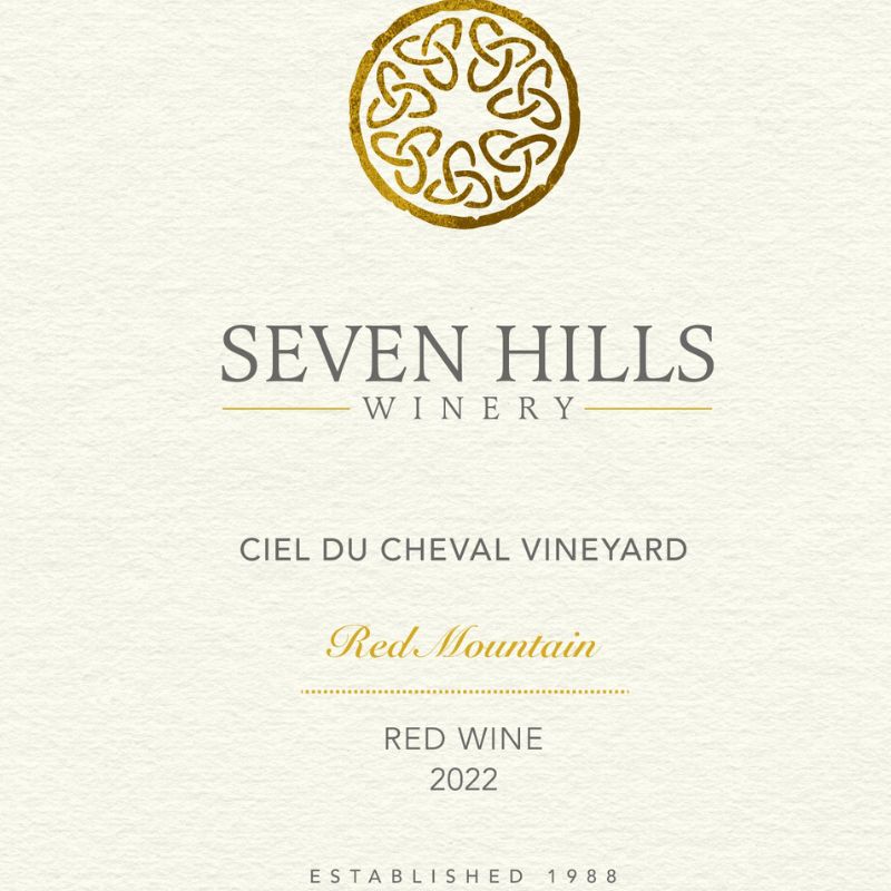 Wine label Ciel Du Cheval